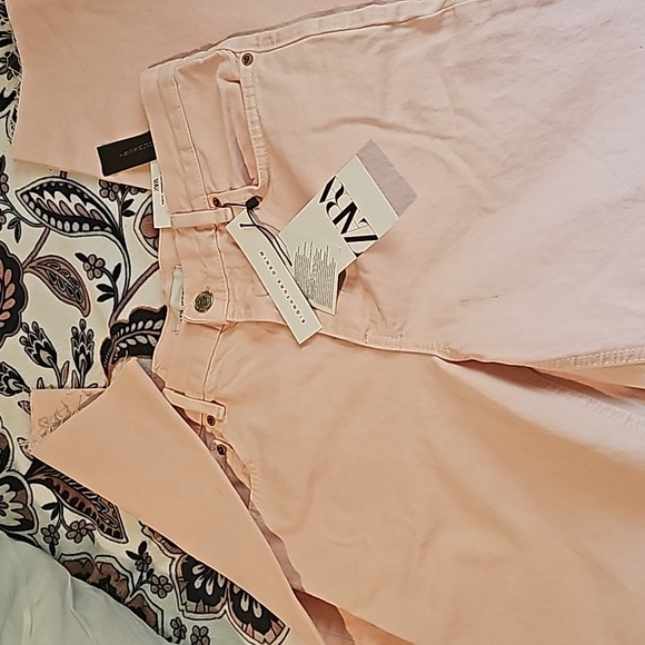 Zara The New Daddy Wide Leg High Waisted Jeans - Picture 5 of 6